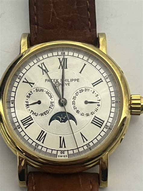 patek philippe geneve 5052 18k 750 price|patek philippe original watch price.